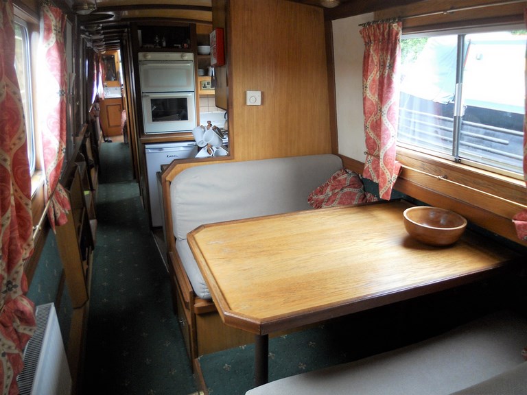 Shared narrow boat Centurion
