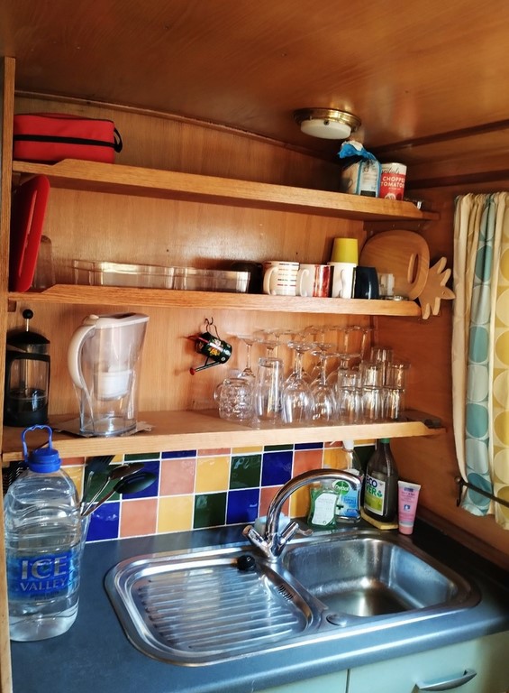 Shared narrow boat Pineapple