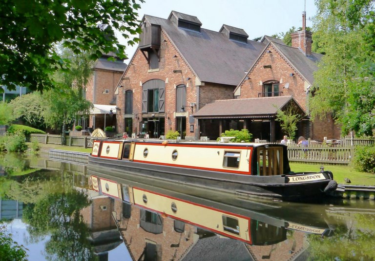 Narrow boat Longsdon share for sale