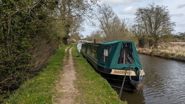Shared Narrow Boat Sandpiper new cratch