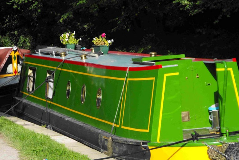 Shared narrow boat Pineapple