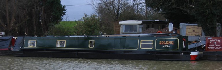 Shared narrow boat Solong