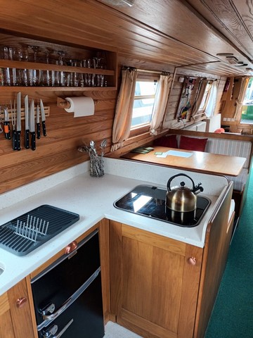 Shared narrow boat Celtic Kiwi