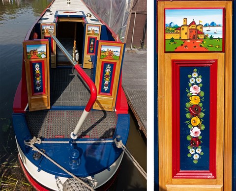 Shared narrow boat Conqueror