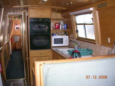 Shared narrow boat Kiewa