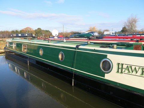 Shared narrow boat Hawksmoor