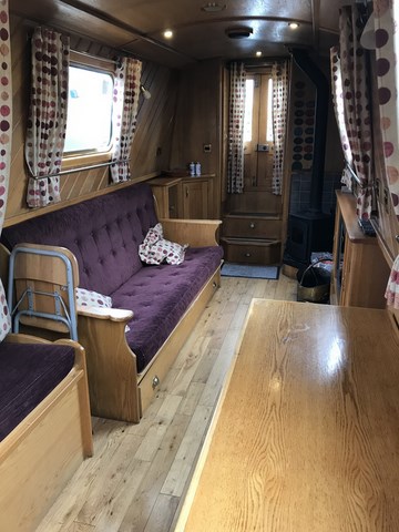 Shared narrow boat Serendipity