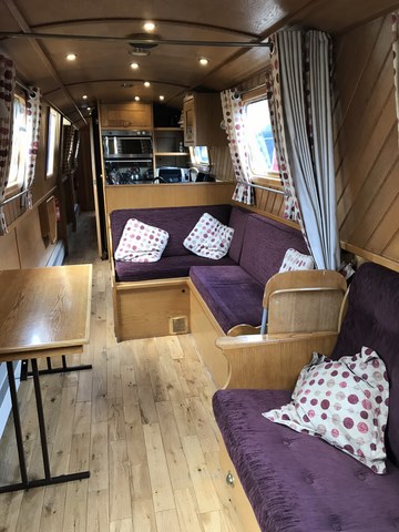 Shared narrow boat Serendipity