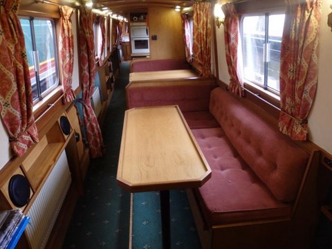 Shared narrow boat Broadsword