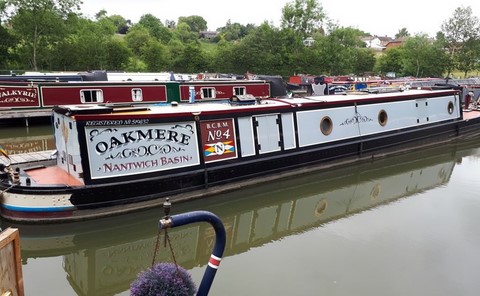 Shared Narrow boat Oakmere 1