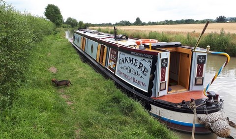 Shared Narrow boat Oakmere 2