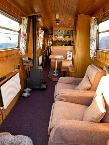 Shared narrow boat Sandpiper