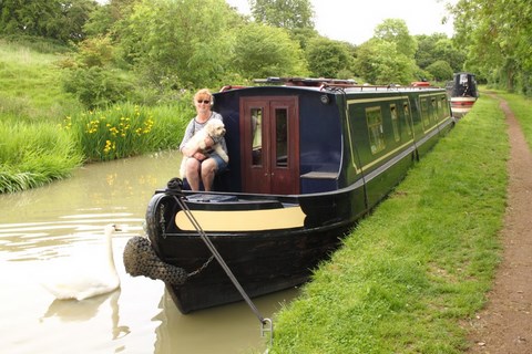 Shared narrow boat Sapphire Cut