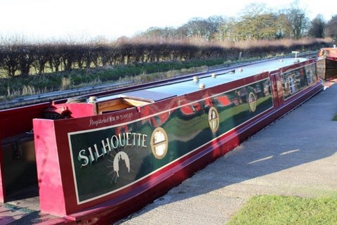 Boatshare | Shared Narrow Boat Silhouette