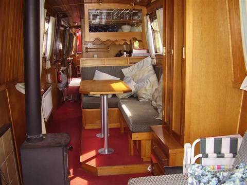 Shared narrow boat Steelaway