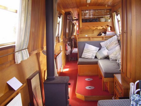 Shared narrow boat Steelaway