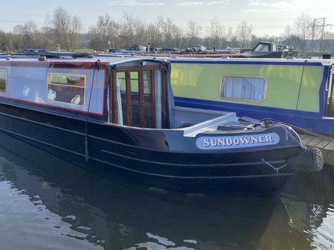 Shared narrow boat Sundowner 2
