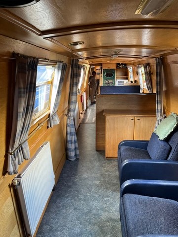 Shared narrow boat Kiewa