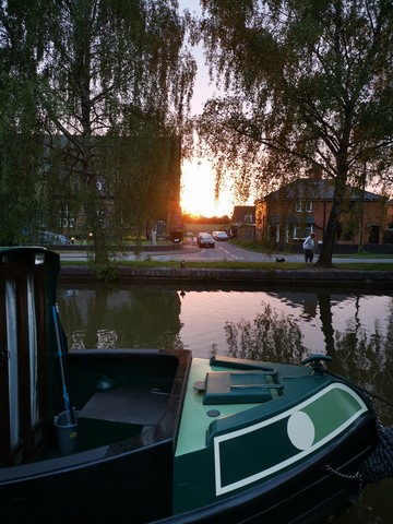 Shared narrow boat Hawksmoor
