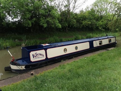Shared narrow boat Kiewa